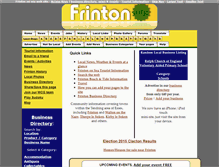 Tablet Screenshot of frinton.org